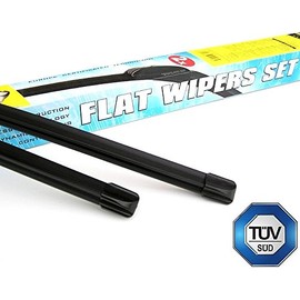 Windscreen Wiper Flat Set Octavia II (1Z3) (5.2004) 610 + 480 mm