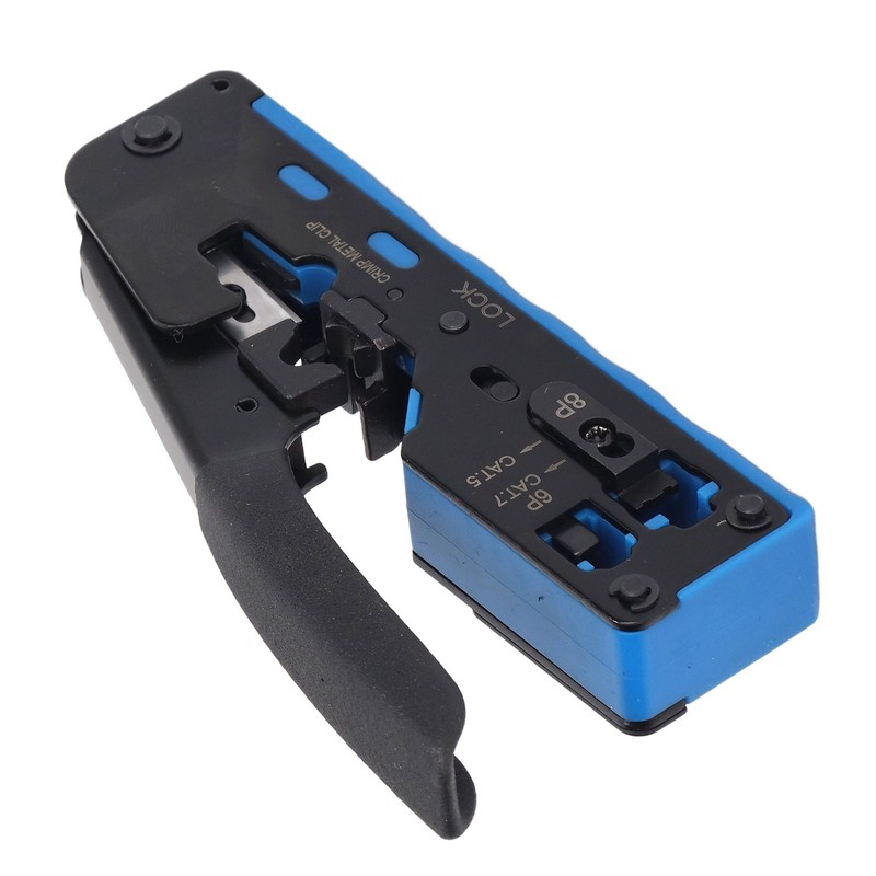 RJ45 Crimp Tool Kit Pass Through All in One Ethernet