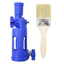 Tiardey Paint Roller Extension Pole Adapter Edger Paint Brush Rotatable Paint Brush Holder for Walls Paint Edger High Ceilings