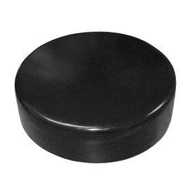 Marine Dock Piling Cap, Flat Top Design, Piling Cone, 100% Polyethylene Material, Lasts up to 10+ Years, Made in USA (Black 8")