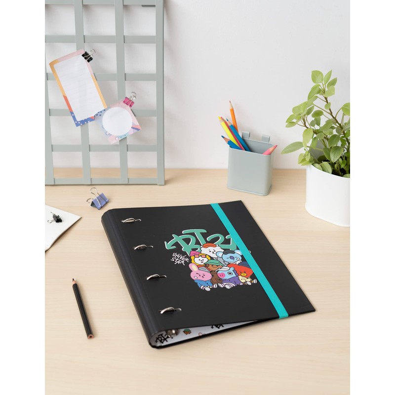Grupo Erik Ring Binder A4 Slim 4 Rings - Folder