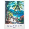 Half a Donkey Runaway Bay Jamaica - large colourful cotton