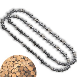 (2 Pack) 8 Inch Chainsaw Chain, 3/8" LP Pitch .043" Gauge 33 Drive Links (R33), 8" Replacement Chain for Ryobi, Greenworks, Worx, Makita, Meelwaukii & More