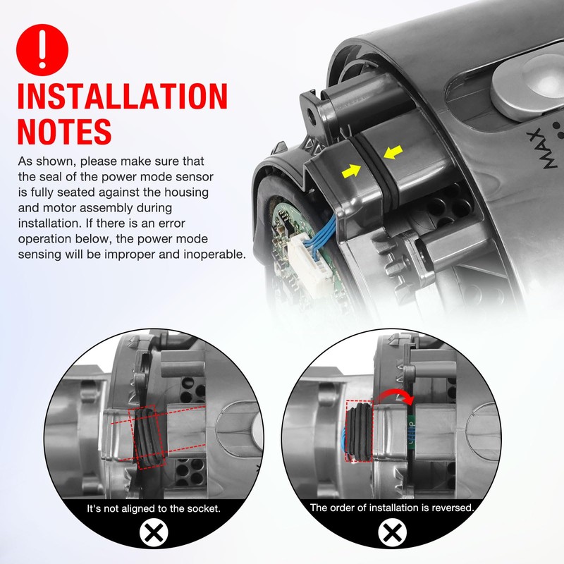 V10 SV12 Main Body Assembly Housing Compatible with Dyson V10