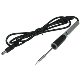 ChiliTec Micro Soldering Iron 8 W / 12 V 1 m Supply Cable Precision Soldering Iron Replaceable Soldering Tip 0.8 mm