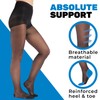 Made in USA - Sheer Compression Support Pantyhose for Women