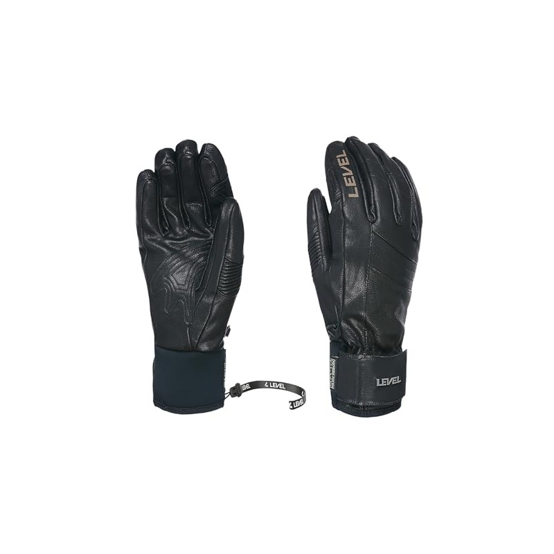 Level Rexford Men's Gloves, Mens, black - black