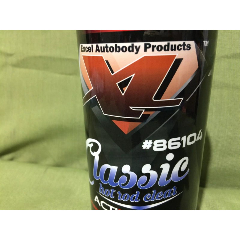 XL EXCEL AUTOBODY CLASSIC HOT ROD CLEAR-FLAT MATTE/FLAT CLEARCOAT GA
