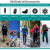 Dsocool Collapsible Trekking Poles - Lightweight Folding Hiking Poles for