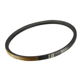 uxcell A24 Drive V-Belts 24" Inner Length 13mm Width 8mm Thick JIS Standard A-Section Rubber Drive Industrial Transmission Belt