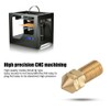 3D Printer Accessories UM3 Extruder Brass Nozzle 0.4mm for 3.0mm