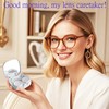 CADEVED Contact Lens Case Kit with Cleaner Washer, Contact Lenses