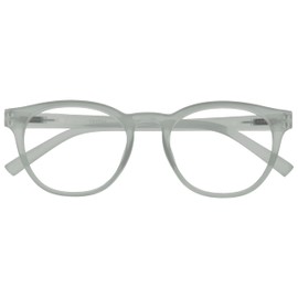 OPULIZE-Blu Retro Blue Light Blocking Gafas de lectura Ice Computer Gaming Anti Glare Eye Strain Hombres Mujeres B5C +3.00