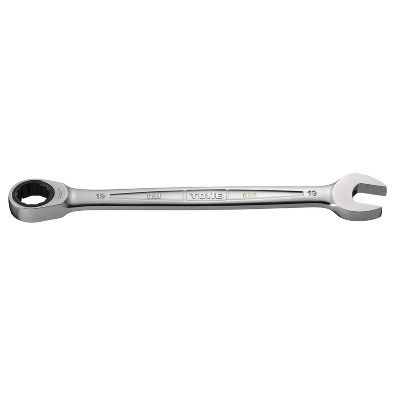 TONE Ratchet Glasses Wrench RM-19 Double Side Width 0.7 inches