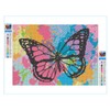 CRAZE DIAMONDZ Butterfly Diamond Painting Children's Butterfly Set with Frame,