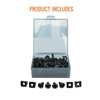 Tecmojo Rack Mount Screws - M6 Cage Nuts and Screws