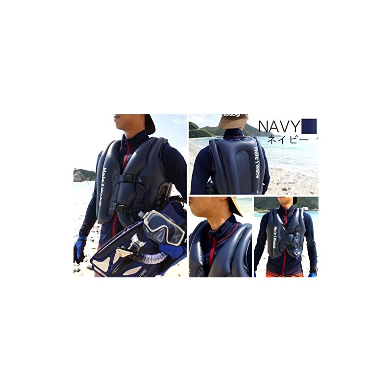 Hele i Waho Snorkeling Vest Travel Smallest Size Inflatable Snorkeling