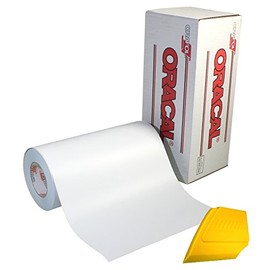 Roll of Matte Oracal 631 White Vinyl (12 Inch x 15ft)