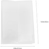 3 Fundas Impermeables Transparentes Para Cuadernos A5 Protector De Libros