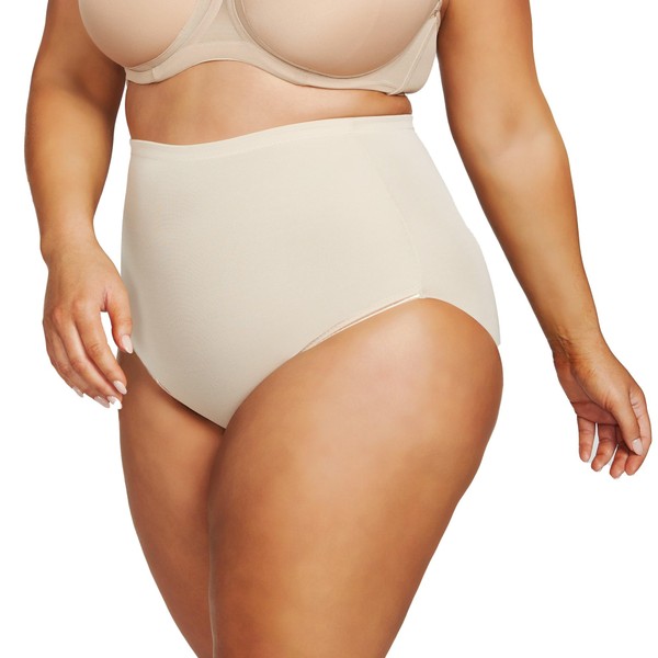 Naomi & Nicole Unbelievable Comfort Plus Size Waistline Shaping Brief