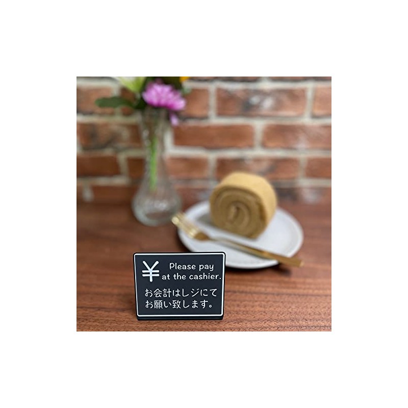 5 Pcs Accounting Tabletop Plate | Please check at checkout