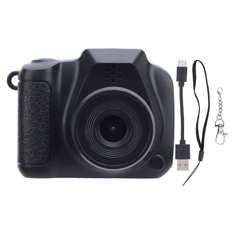 Miniature Camera, Mini Camera Keychain, with 1.3 inch Screen, Small