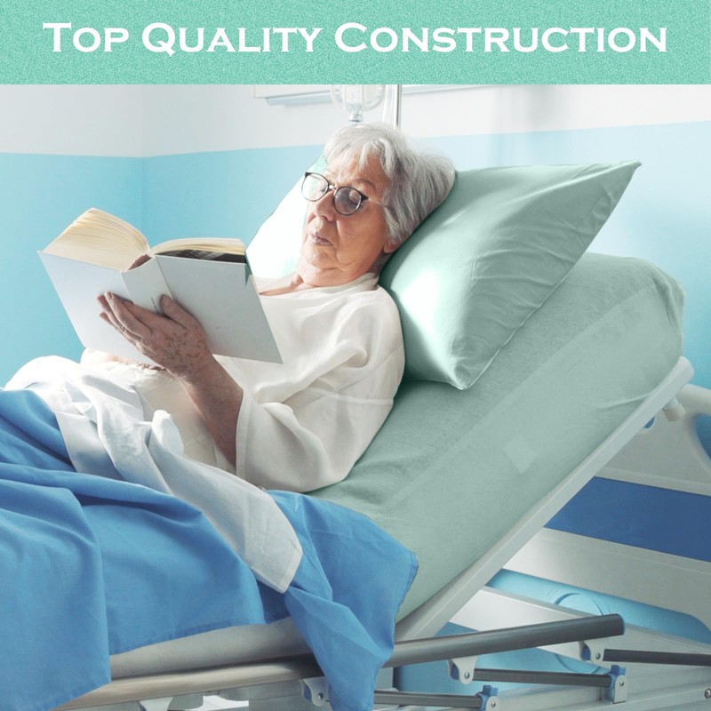 Moukeren Moukeren 3 Pcs Hospital Bed Sheets for Home Use