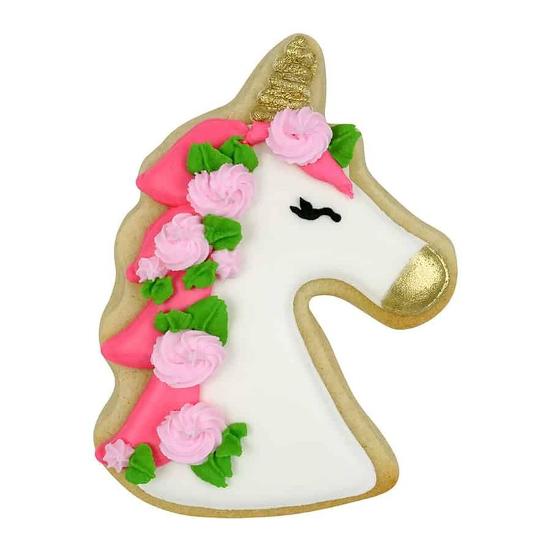 R & M International Unicorn Soft-Grip Cookie Cutter, One Size,