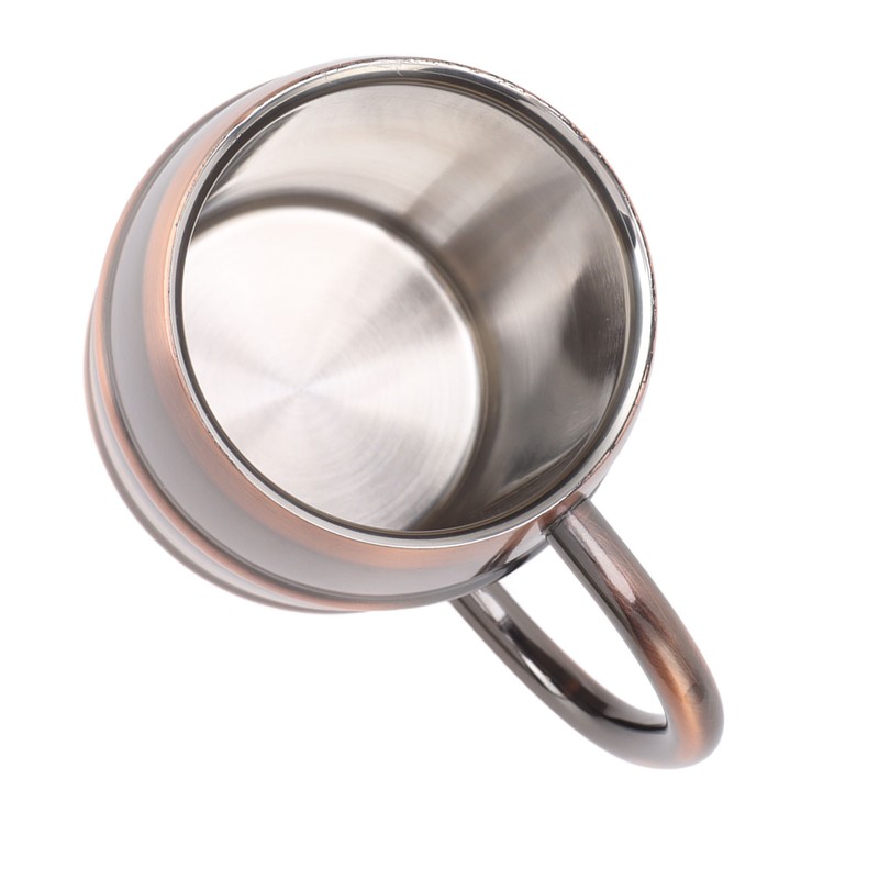 Stainless Steel Beer Mug Double Layer Insulation Multipurpose Safe Ergonomic