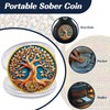 Tree of Life 3 Year Sobriety Coin, Recovery & Growth
