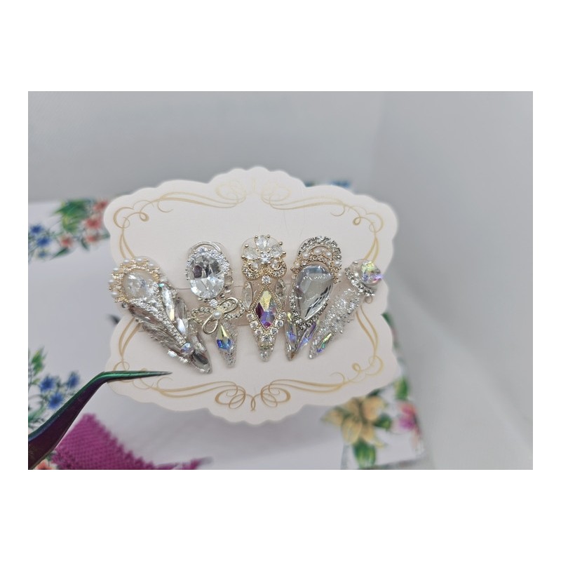 ⚜️ Princess handmade nail tips ✨ - Short round /