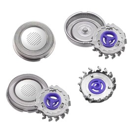 Weistiy 3 Pcs Replacement Shaver Head Shaver Blade for Philipss Norelcoo Hq56 Hq55 Plus Hq4 Hq3 6948XL