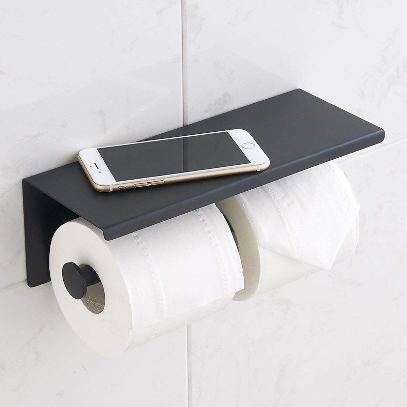 BGL 304 Stainless Steel Double Toilet Paper Holder Wall Mounted
