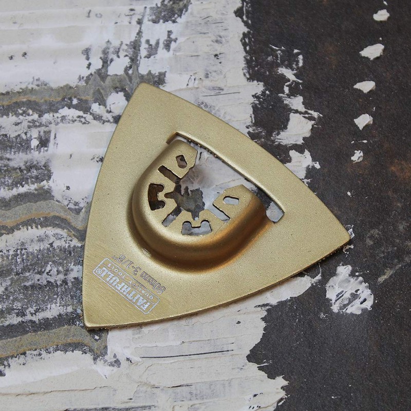 Faithfull FAIMFTKIT4 Tiling Set, Oscillating Multi-Function Tool Blade 4 Piece