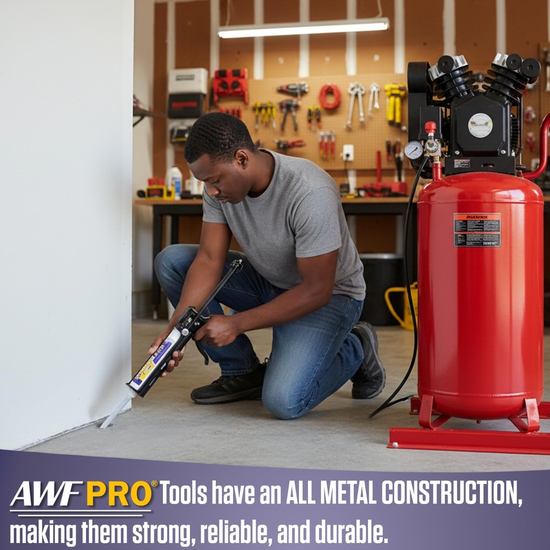 AWF PRO Dual Cartridge Epoxy Gun for 400mL, 450mL, 600