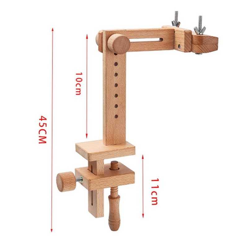 NIZEAMI Stick Frame 360 Degree Rotation Adjustable Desktop Stand Cross