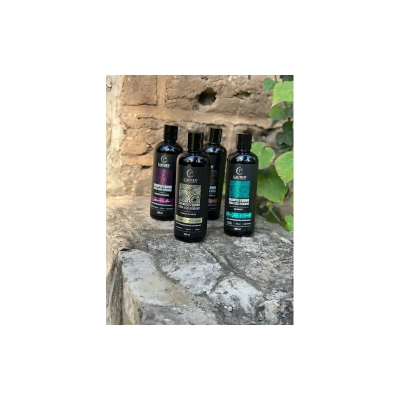 Shampoo de Cola de Caballo Lacrin Menta Clásico Equino Limpieza