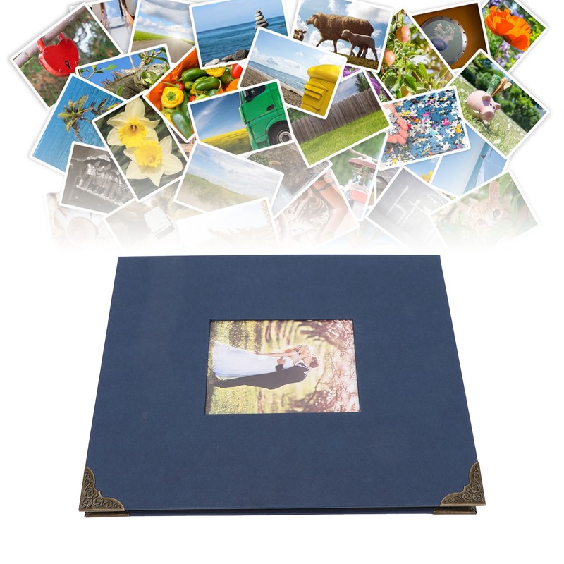 Baby Photo Album with Front Window Baby Photo Keepsake DIY