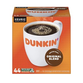 Dunkin' Donuts 176 Count Dunkin Donuts Original Blend K-Cups Medium Roast Coffee