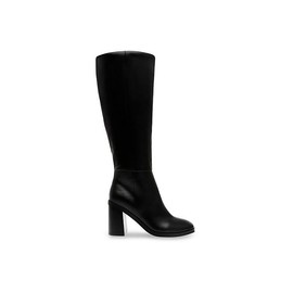 DV Dolce Vita Women's Flapper Knee-High Block-Heel Dress Boots, Black, 9M