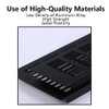 Rectangular Ventilation Grille, 2Pack 350mm*50mm Air Vent Grille, Aluminum Alloy