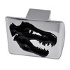 Elektroplate Metalhead T-Rex All Metal Chrome Hitch Cover for Trucks