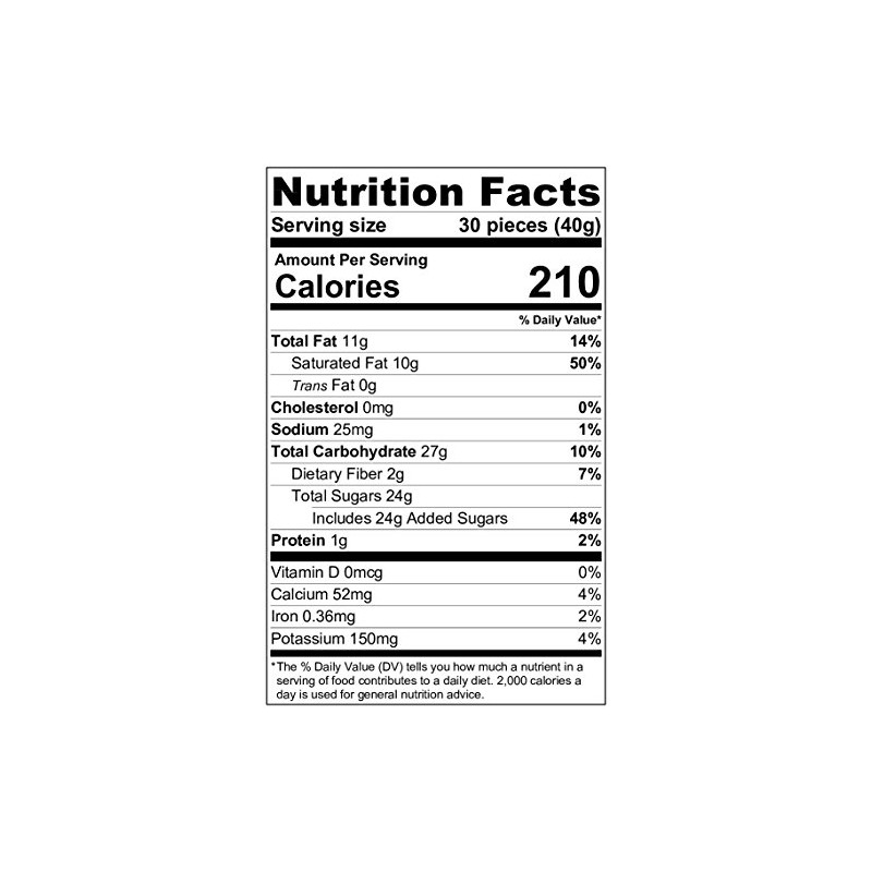 Chocolate Espresso Beans - 1.5 Lb Tub (Coffee & Cream)