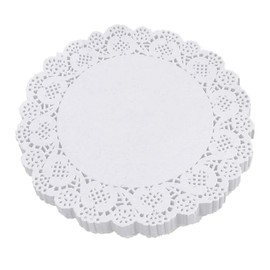 CC wonderland zone Paper Doilies 5 inch,White Paper Doilies, Lace Paper Doilies Round Decorative Paper,100 PCS