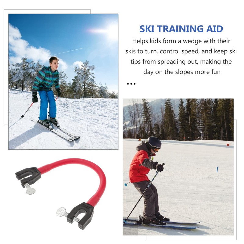 Garneck Ski Tip Connector Professional Prime Latex Durable Ski Training