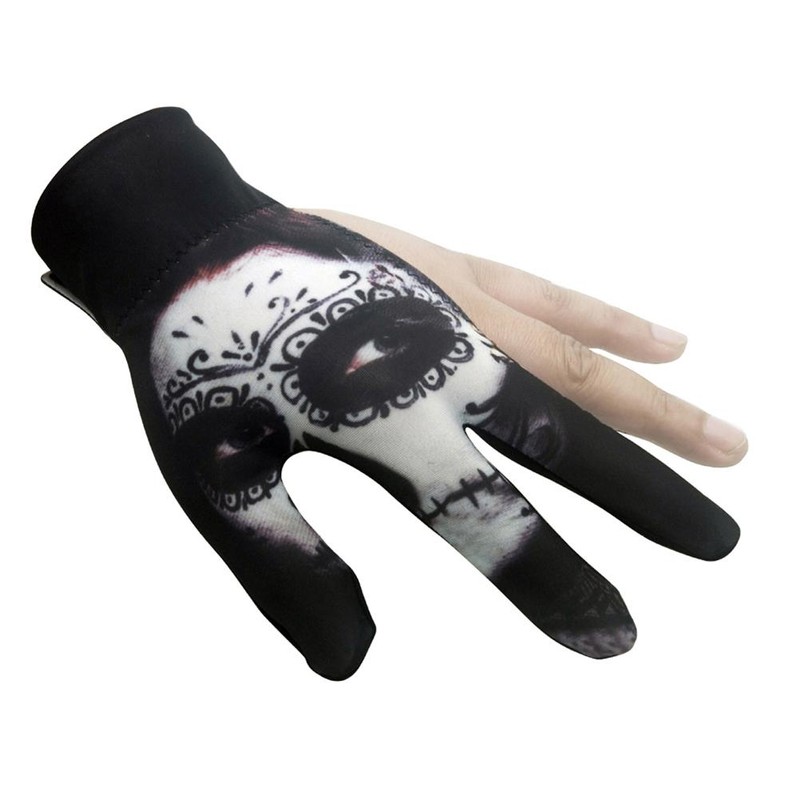 3 Fingers Billiard Gloves for Men Women Elastic Nonslip Wear