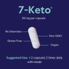 BESTVITE 7-Keto 50 mg DHEA (120 Vegetarian Capsules) - No