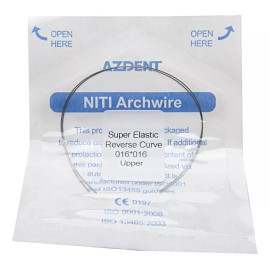 Azdent Paquete 2 Arcos Curva Inversa Ortodoncia Brackets Azdent