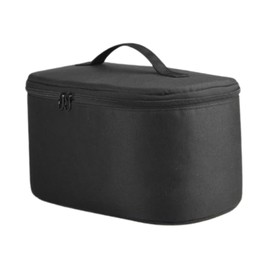 perfeclan Waxing Set Organiser Waxing Set Handbag Oxford Fabric Women with Handle and Divider Easy to Carry Storage Case with Zip