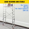 VEVOR Scaffolding Wheels 8", Scaffold Wheels Set of 4, Heavy